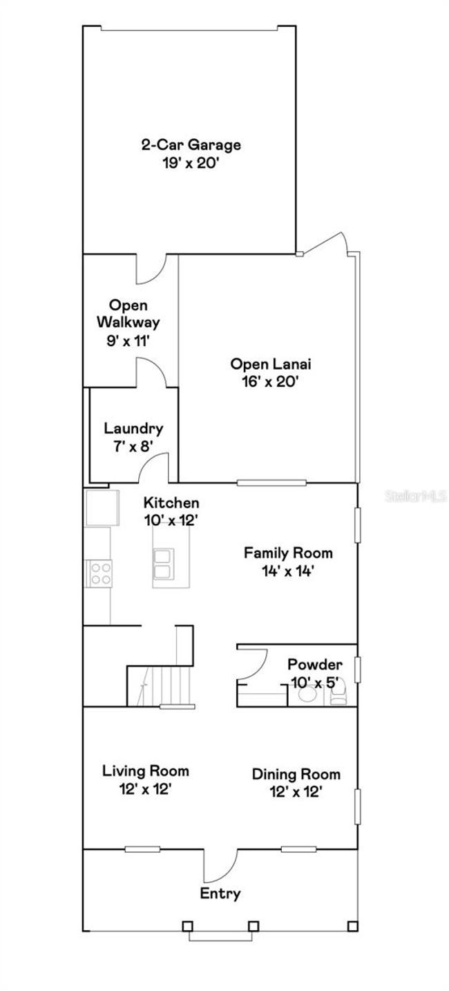 3080 Addison Blvd, Townhouse with 3 bedrooms, 3 bathrooms and null parking in Saint Cloud FL | Image 14