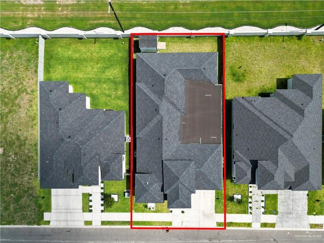 Aerial overview of property's location featuring property parcel outlined | Image 27