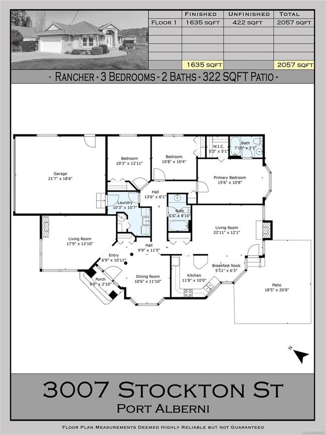3007 Stockton St, House other with 3 bedrooms, 2 bathrooms and 3 parking in Port Alberni BC | Image 36
