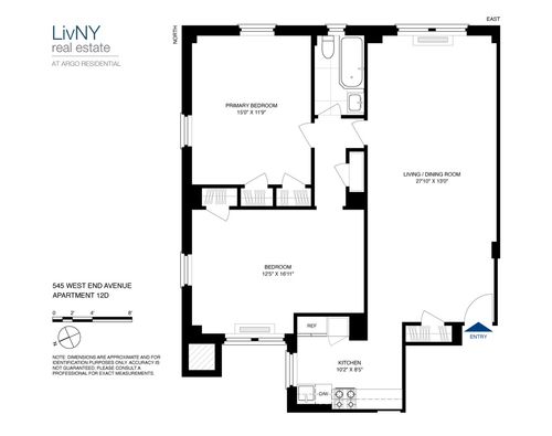 12d-545 W End Ave, New York, NY, 10024-2725 | Card Image