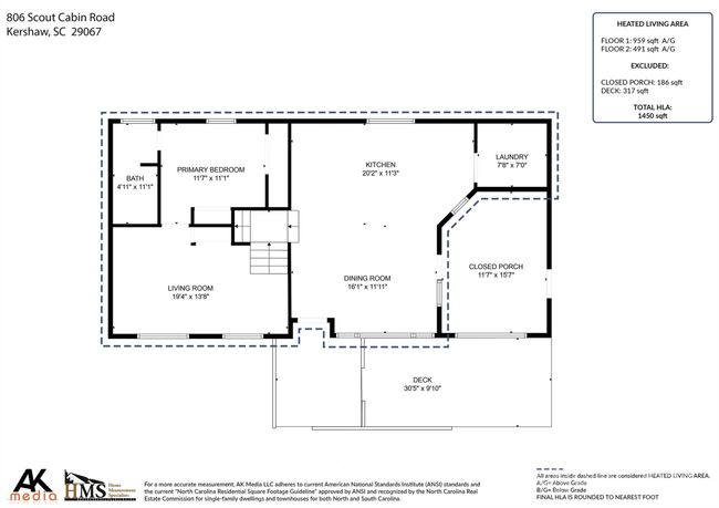 806 Scout Cabin Rd, House other with 3 bedrooms, 2 bathrooms and null parking in Kershaw SC | Image 22