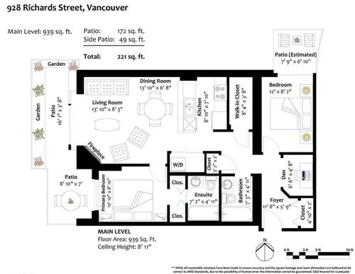 xx2-928 Richards St, Vancouver, BC, V6B6P6 | Card Image