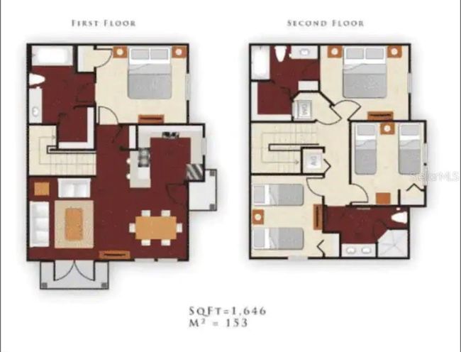 UNIT-108 - 2952 Lucayan Harbour Cir, Townhouse with 4 bedrooms, 3 bathrooms and null parking in KISSIMMEE FL | Image 25