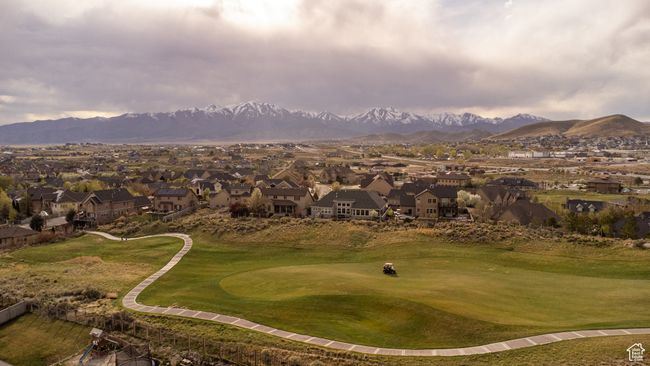 Birds eye view of property with golf course view, a mountain view, and a residential view | Image 38