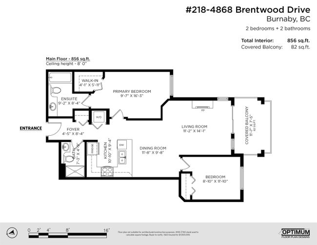 218 - 4868 Brentwood Drive, Condo with 2 bedrooms, 2 bathrooms and 2 parking in Burnaby BC | Image 29