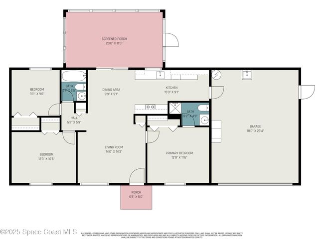 158 Billiar Ave Ne, House other with 3 bedrooms, 2 bathrooms and null parking in Palm Bay FL | Image 25