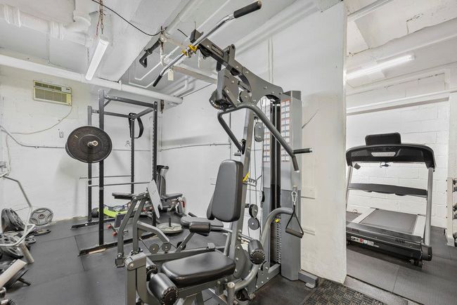 Gym with a wall unit AC | Image 8