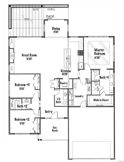 50 Estrella Way, House other with 3 bedrooms, 2 bathrooms and null parking in Hot Springs Village AR | Image 2