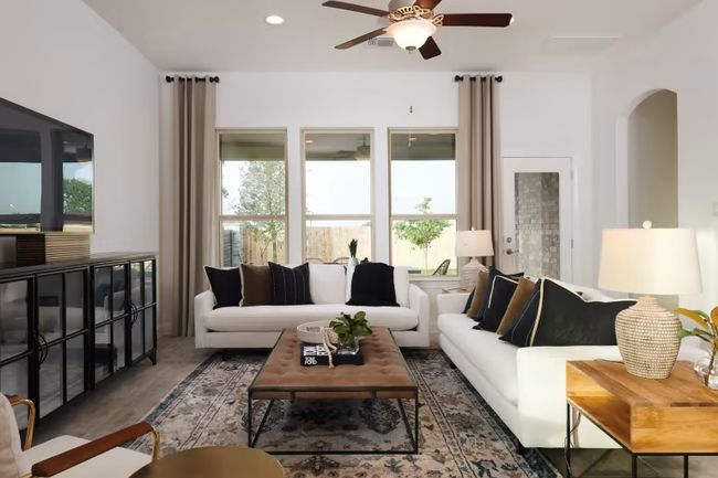 Photo of Pulte model home with same floor plan, not of actual home listed. | Image 8