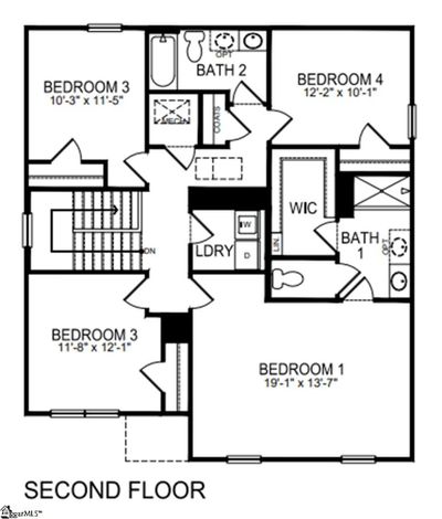 104 Barton Court, House other with 4 bedrooms, 2 bathrooms and 2 parking in Greenwood SC | Image 3