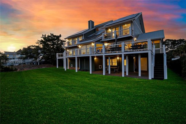 Sunset View of Back of Structure | Image 16