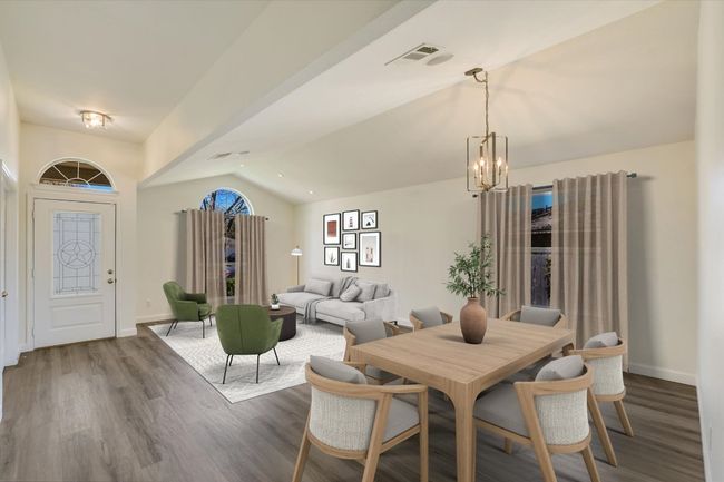 Virtually staged living and formal dining. | Image 9