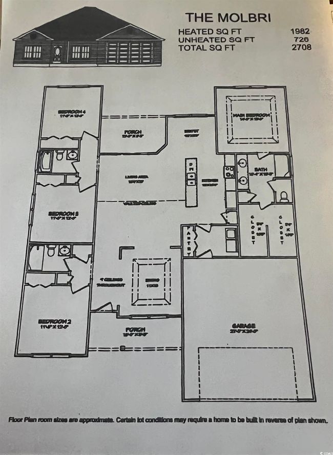 80 Persimmon Rd., House other with 4 bedrooms, 3 bathrooms and 4 parking in Aynor SC | Image 13