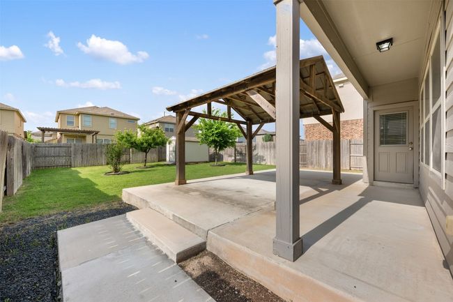 View of patio with a gazebo | Image 34