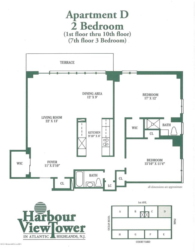3D - 10 Ocean Blvd, Condo with 2 bedrooms, 2 bathrooms and null parking in Atlantic Highlands NJ | Image 6