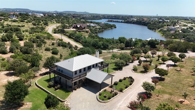 Drone / aerial view of a nearby body of water | Image 8