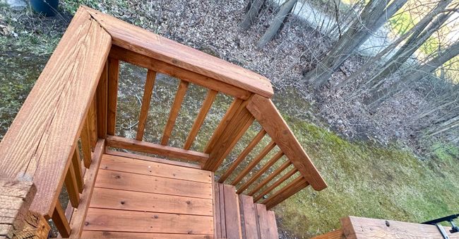 Stairs off the deck | Image 43