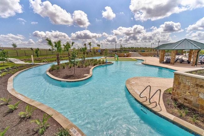 Community pool with a gazebo and a patio area | Image 39