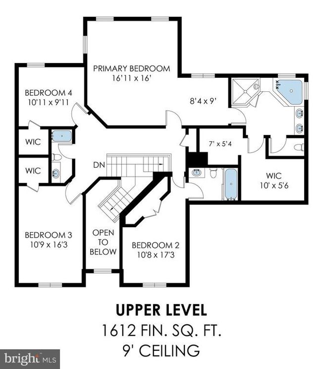 8942 Hubbard Way, House other with 4 bedrooms, 4 bathrooms and null parking in LORTON VA | Image 53