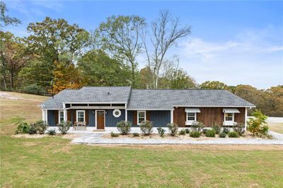 7375 Bear Mountain Road, House other with 4 bedrooms, 2 bathrooms and 9 parking in Dawsonville GA | Image 1