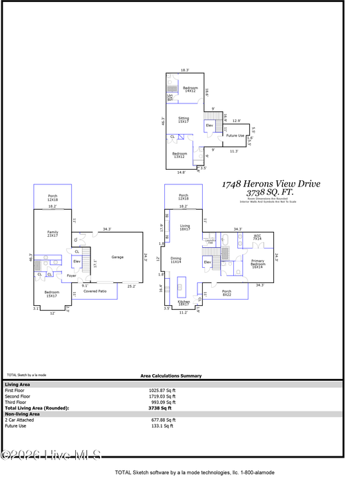 1748 Herons View Dr, Wilmington, NC, 28401-2713 | Card Image