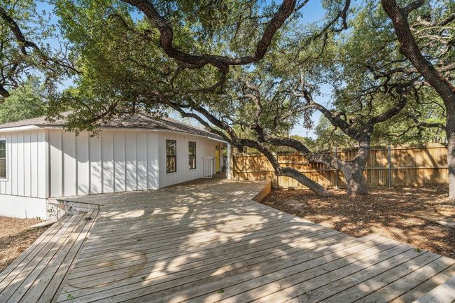 Wooden deck with fence | Image 28