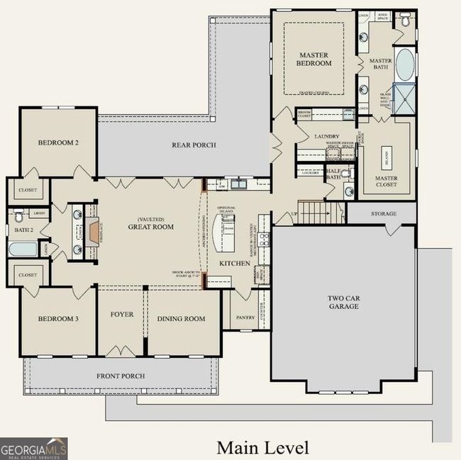 2000 Millstream Ct, House other with 4 bedrooms, 4 bathrooms and null parking in Griffin GA | Image 48