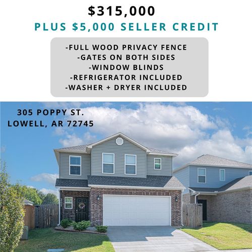 305 Poppy St, Lowell, AR, 72745-5024 | Card Image