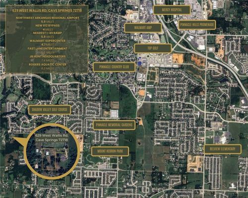 1 W Wallis Road, Cave Springs, AR, 72718 | Card Image