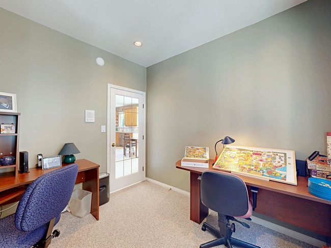 Carpeted office space featuring baseboards and recessed lighting | Image 18