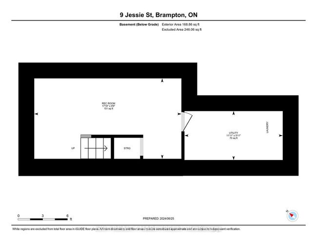 9 Jessie St, House other with 3 bedrooms, 4 bathrooms and 3 parking in Brampton ON | Image 40