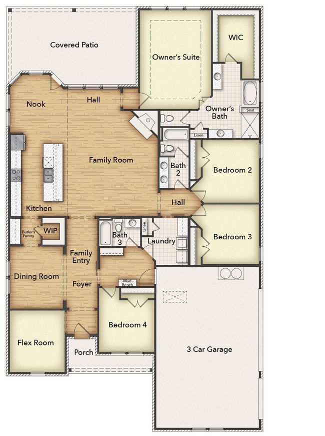 505 Ashlow Ct, House other with 4 bedrooms, 3 bathrooms and null parking in Springtown TX | Image 24