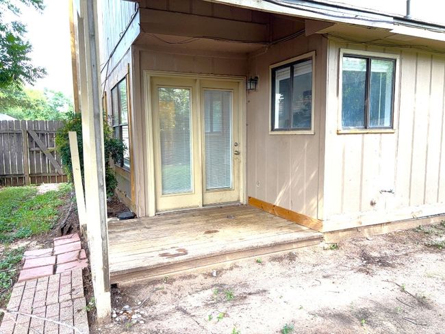 View of exterior entry featuring a deck | Image 20