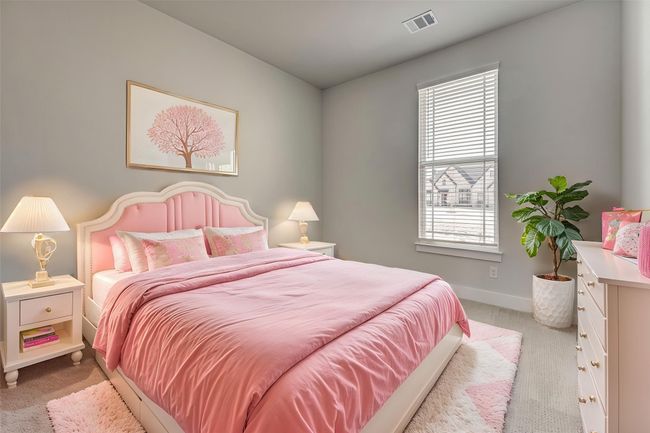 Carpeted bedroom with visible vents and baseboards | Image 20