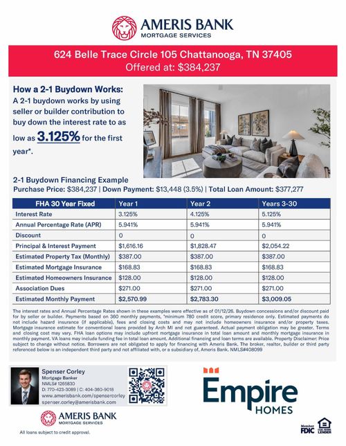 624 Belletrace Cir, Chattanooga, TN, 37405-2441 | Card Image