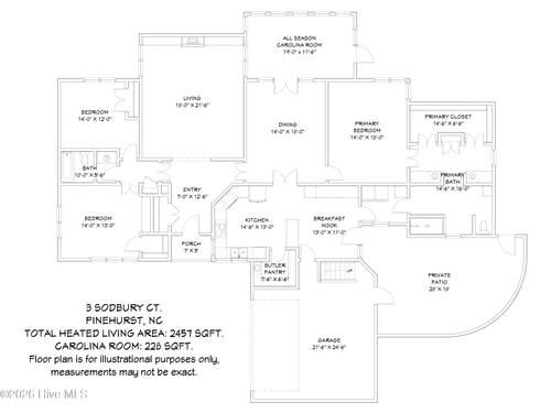 3 Sodbury Ct, Pinehurst, NC, 28374-6707 | Card Image