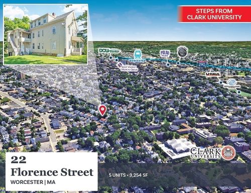 22 Florence St, Worcester, MA, 01610-4096 | Card Image