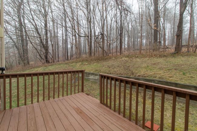 Back deck overlooking the water company property | Image 23