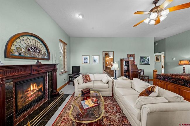 Gorgeous Vermont Casting fireplace creates a beautiful ambiance | Image 16