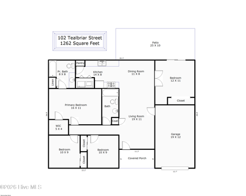 102 Tealbriar St, Burgaw, NC, 28425-4561 | Card Image