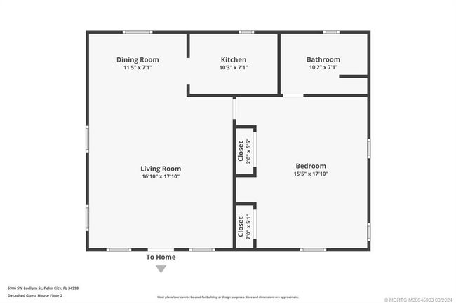 5906 Ludlum St, House other with 5 bedrooms, 5 bathrooms and 3 parking in Palm City FL | Image 54