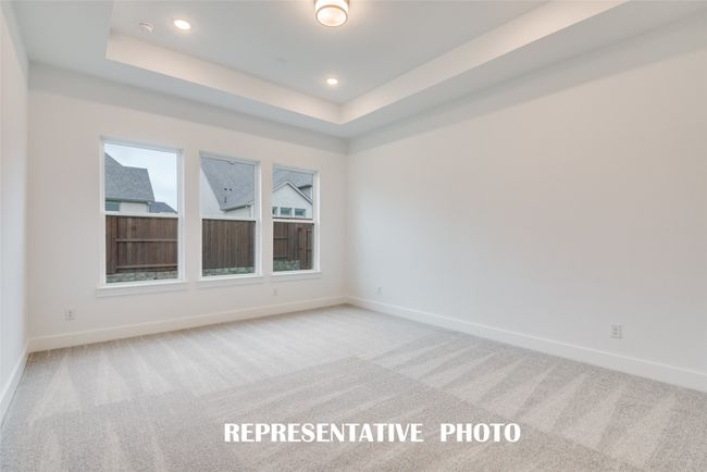 The peaceful owner's suite is located at the back of the home for additional privacy. REPRESENTATIVE PHOTO. | Image 12