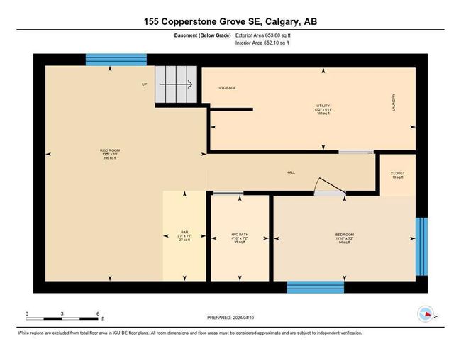 155 Copperstone Grove Se, Home with 4 bedrooms, 3 bathrooms and 2 parking in Calgary AB | Image 40