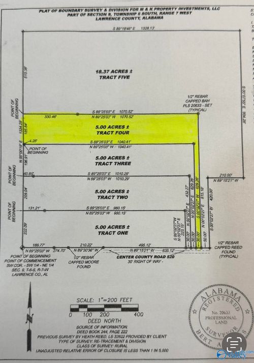 Lot #4 County Road 519, Moulton, AL, 35650 | Card Image