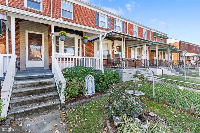8463 Kavanagh Rd, Townhouse with 2 bedrooms, 1 bathrooms and null parking in DUNDALK MD | Image 4