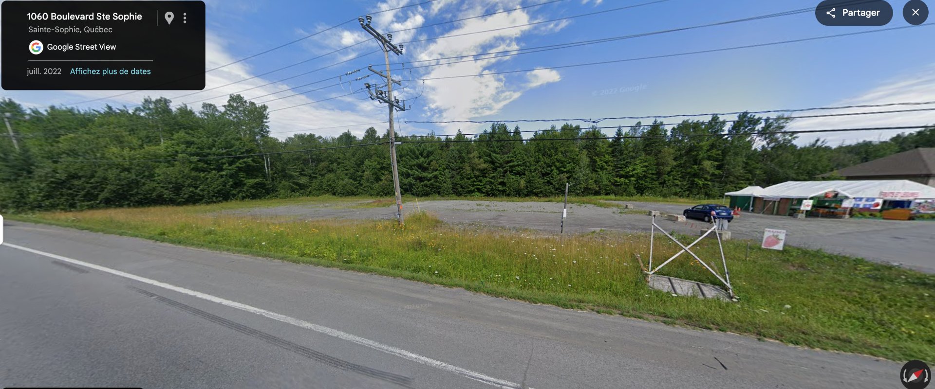 Land in Sainte-Sophie