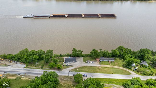 aerial view of a large body of water | Image 70