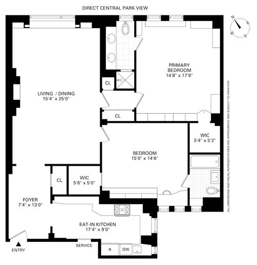 11a-128 Central Park S, New York City, NY, 10019 | Card Image