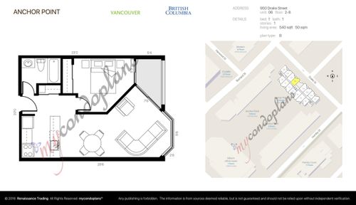 506-950 Drake St, Vancouver, BC, V6Z2B9 | Card Image