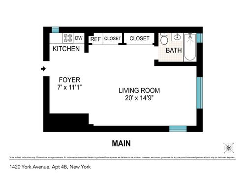 4b-1420 York Ave, New York, NY, 10021-3153 | Card Image